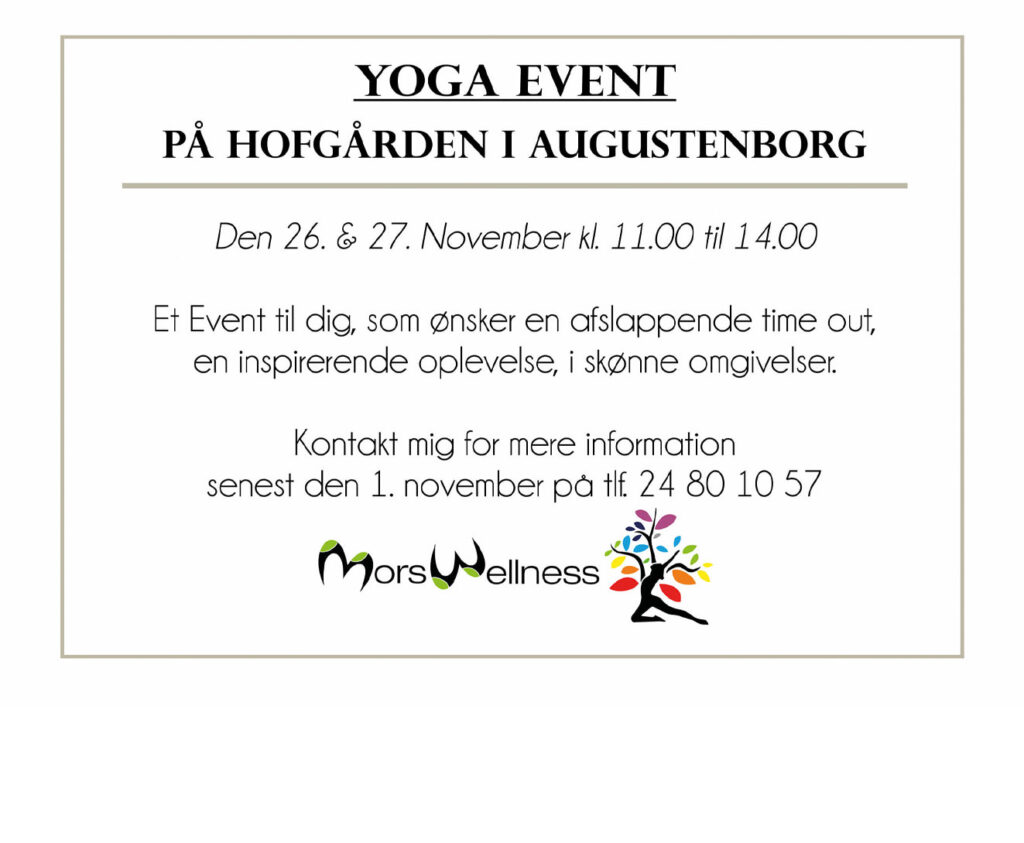 Hofgården: Yoga-event
